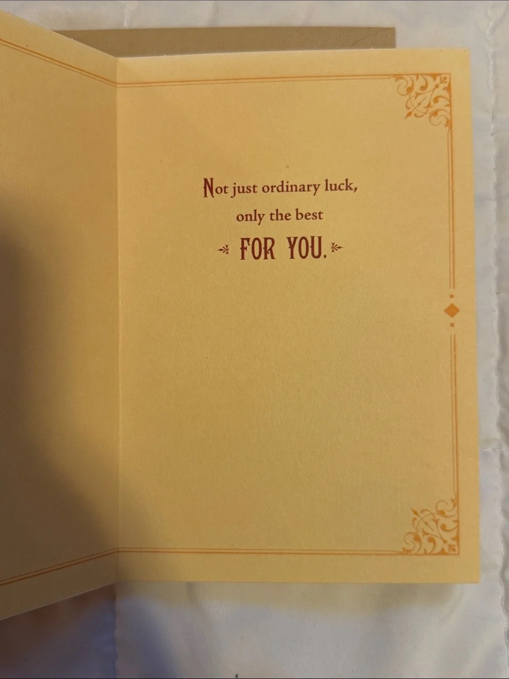 🌻 Bundle of 2 Hallmark Good Luck Cards NWT